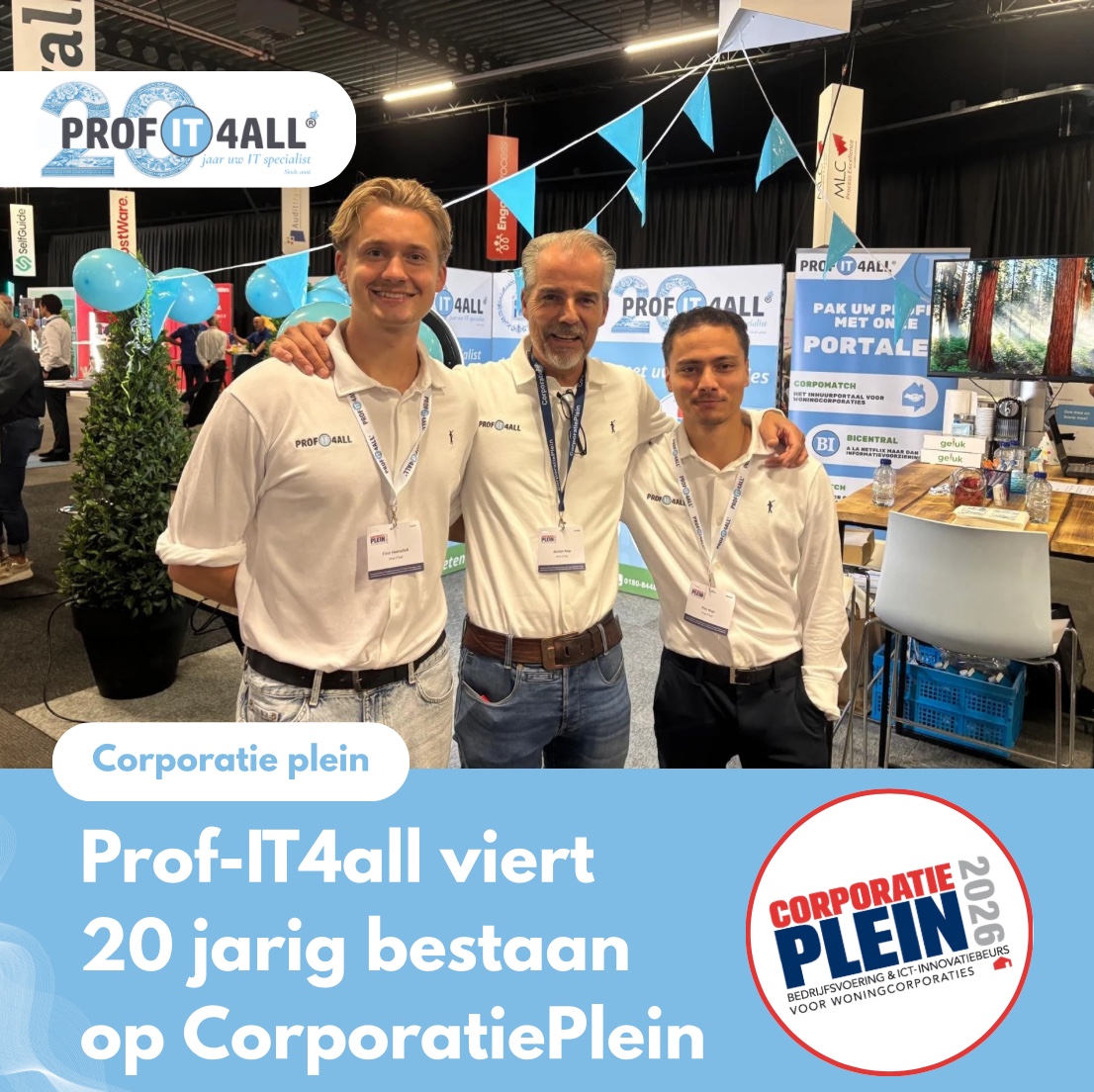Prof-IT4all op CorporatiePlein 2026